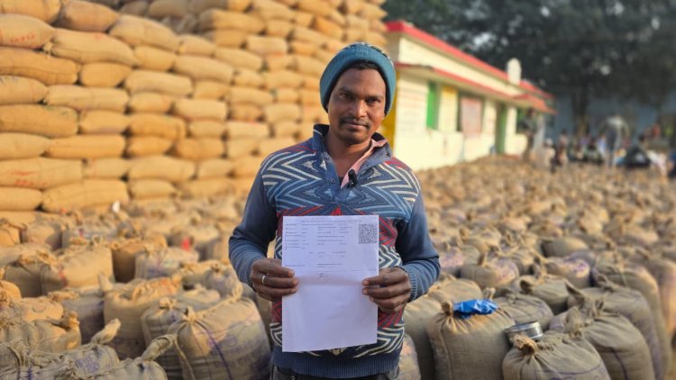 धान उपार्जन केन्द्रों में व्यवस्था से किसानों को राहत  