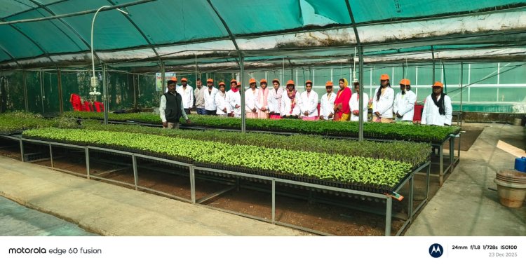 हरित समृद्धि की ओर मजबूत कदम, उद्यानिकी प्रशिक्षण से सशक्त होंगे किसान और युवा  