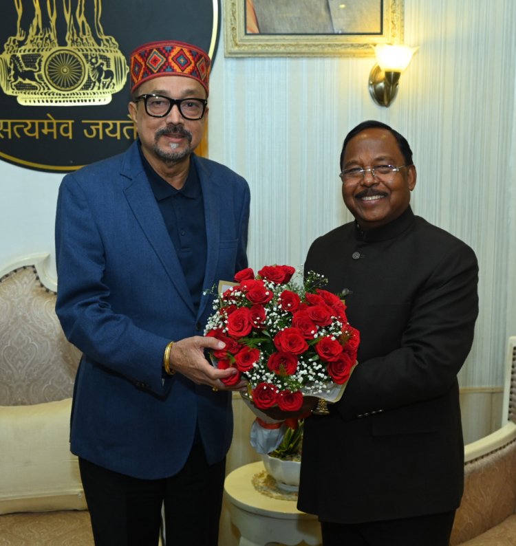 रायपुर : राज्यपाल श्री डेका से कृषि मंत्री श्री नेताम ने की भेंट