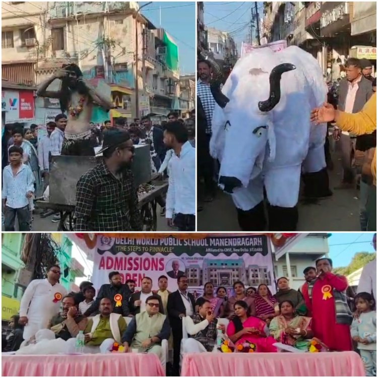 रंग, रूप और रचनात्मकता से सजी नववर्ष की पूर्व संध्या, मनेन्द्रगढ़ में बहरूपिया महोत्सव ने जीवंत की लोक संस्कृति,,,