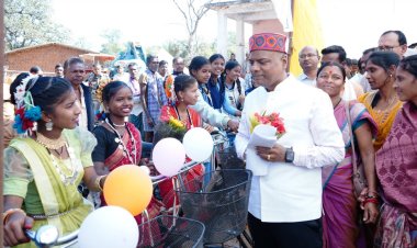 वन मंत्री ने पुसपाल में 11 करोड़ 18 लाख रूपए के विकास कार्यों की दी सौगात