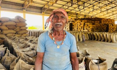 धान के सही दाम और समय पर भुगतान से खुश बबूलूराम  