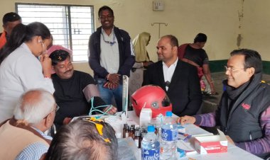 20 वर्षों बाद गेल्हापानी को मिला अस्थाई स्वास्थ्य केंद्र, स्वास्थ्य मंत्री श्याम बिहारी जायसवाल की पहल से जगी उम्मीद...