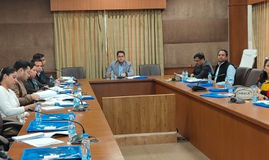 विद्यार्थियों के मानसिक स्वास्थ्य हेतु अंतर-विभागीय कार्ययोजना पर उच्च स्तरीय बैठक संपन्न