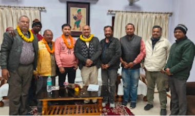 श्रीराम बरनवाल एमसीबी व कमलेश शर्मा कोरिया जिले के छत्तीसगढ़ श्रमजीवी पत्रकार संघ के बने जिला अध्यक्ष ,