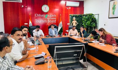 छत्तीसगढ़ टूरिज्म बोर्ड के प्रबंध संचालक विवेक आचार्य की अध्यक्षता में छत्तीसगढ़ टूरिज्म बोर्ड की ऑनलाइन बैठक आयोजित