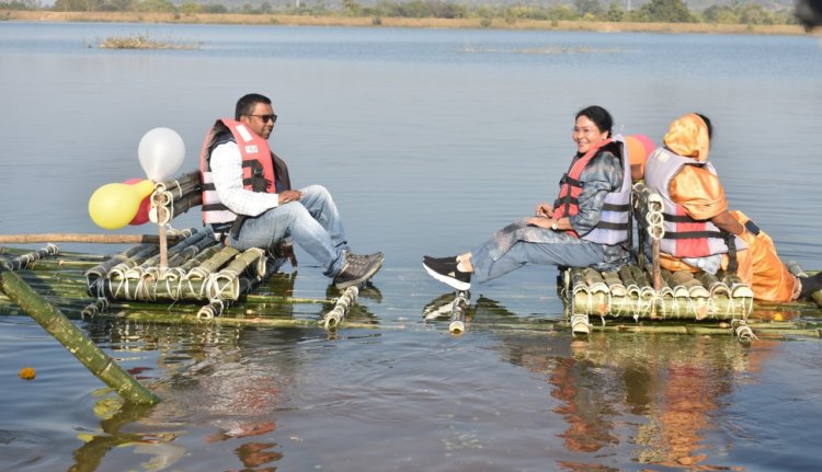 सियादेवी जलाशय बनेगा इको-टूरिज्म केन्द्र : एडवेंचर एवं राफ्टिंग सेंटर का हुआ शुभारंभ  