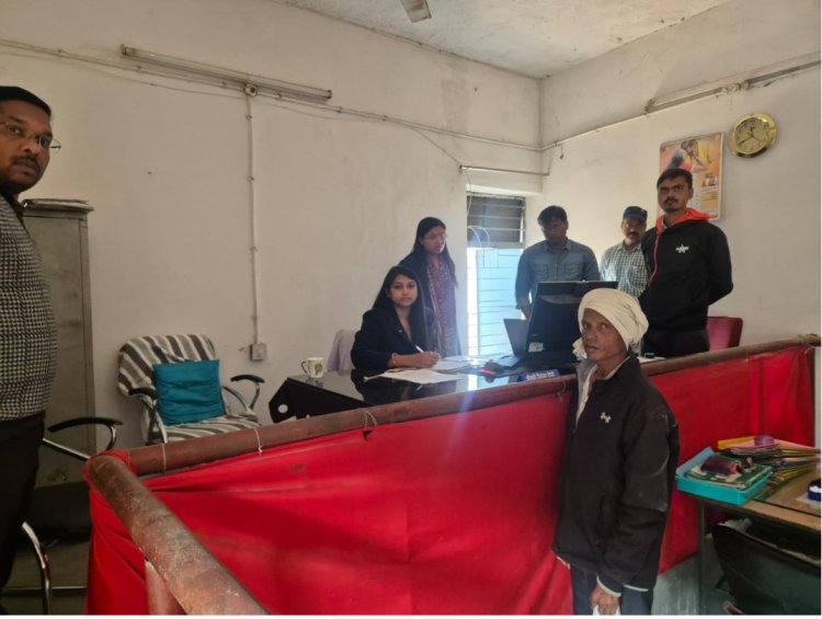 कलेक्टर  एस. जयवर्धन ने तहसील भैयाथान का निरीक्षण किया, नो-मैपिंग मतदाताओं की हुई सुनवाई