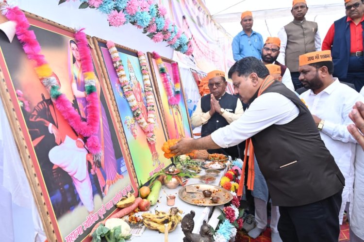 मरार पटेल समाज में सहकारिता की भावना हर व्यक्ति में है विद्यमान - उपमुख्यमंत्री विजय शर्मा