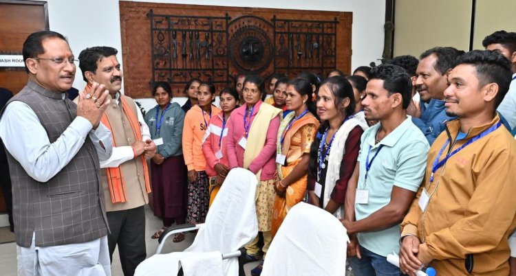 बस्तर अंचल का सर्वांगीण विकास सुनिश्चित करने के लिए सरकार प्रतिबद्ध : मुख्यमंत्री विष्णु देव साय  