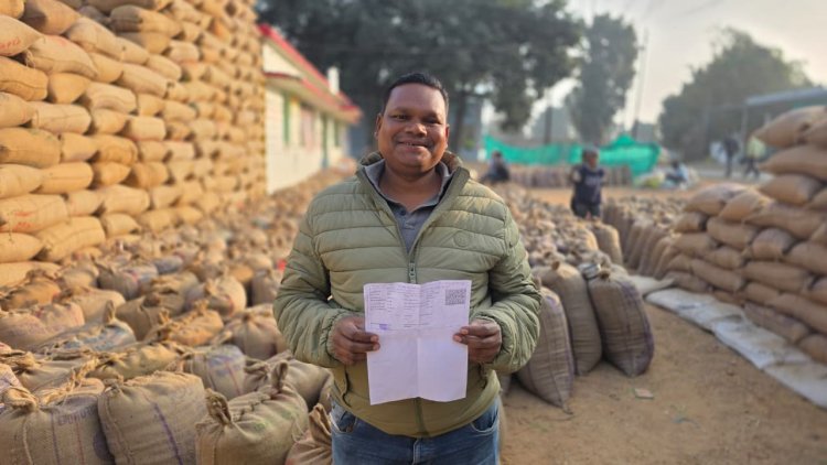धान खरीदी व्यवस्था की पारदर्शी से संतुष्ट किसान, डिजिटल सुविधा से धान विक्रय हुआ आसान