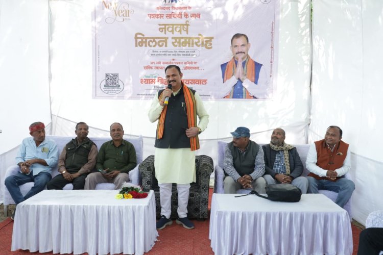 क्षेत्र के संतुलित विकास के लिये 50 वर्षों की रूपरेखा पर काम कर रहा हूँ- श्याम बिहारी जायसवाल,