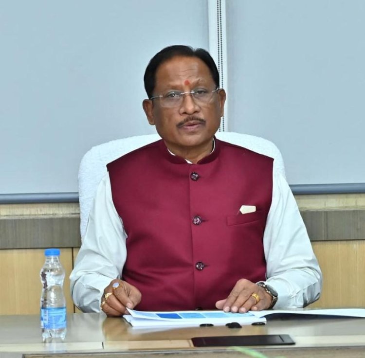 किसानों की समृद्धि के लिए सिंचाई परियोजनाओं का सुदृढ़ होना आवश्यक : मुख्यमंत्री विष्णु देव साय