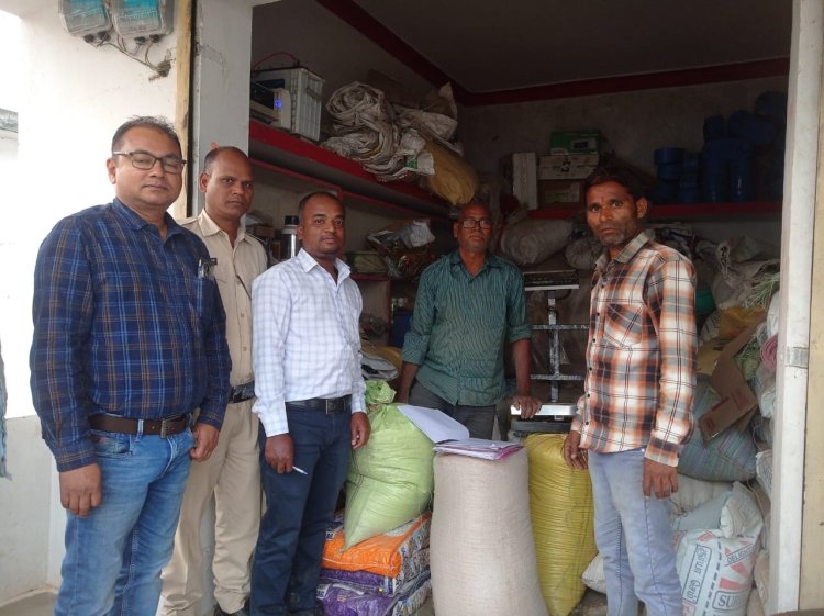 बलौदाबाजार : संयुक्त जांच टीम ने किया 227 क्विंटल अवैध धान जब्त