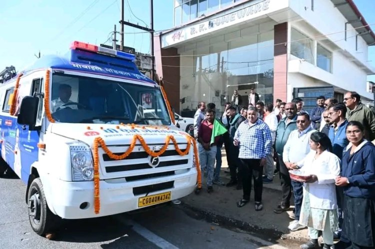 पर्यटन एवं संस्कृति मंत्री राजेश अग्रवाल ने किया मोबाइल मेडिकल यूनिट का शुभारंभ: छत्तीसगढ़ सरकार की जनसेवा में नई पहल