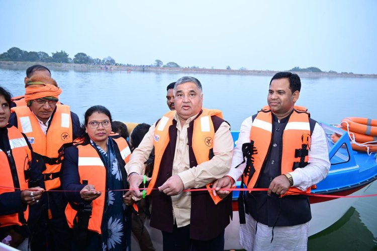 पर्यटन मंत्री राजेश अग्रवाल ने मलनिया डेम में फ्लोटिंग रेस्टोरेंट का किया शुभारंभ, कहा पर्यटन विकास से स्थानीय स्तर पर मिलेगा रोजगार