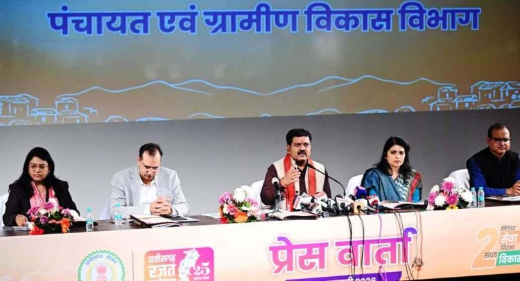 देश में प्रतिदिन सबसे अधिक पीएम आवास बनाने वाला राज्य छतीसगढ़ - उपमुख्यमंत्री विजय शर्मा    