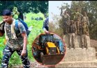बस्तर में माओवादी स्मारकों पर चल रहा साय-शाह का बुलडोजर, एक वर्ष में 70 से अधिक ध्वस्त