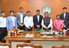 मुख्यमंत्री से राज्य प्रशासनिक सेवा से भारतीय प्रशासनिक सेवा में नियुक्त हुए अधिकारियों ने की सौजन्य भेंट  