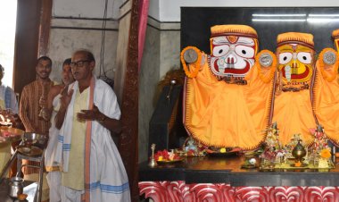 राज्यपाल रमेन डेका ने किए महाप्रभु श्री जगन्नाथ भगवान के दर्शन  