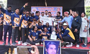 खेल आपसी सद्भाव, अनुशासन और टीम भावना को मजबूत करने का सशक्त माध्यम-राजस्व मंत्री श्री टंकराम वर्मा,