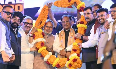 विकसित भारत के संकल्प के साथ विकसित छत्तीसगढ़ की ओर तेजी से बढ़ रहा प्रदेश : व्यापार एवं उद्योग के लिए छत्तीसगढ़ में बना है अनुकूल माहौल - मुख्यमंत्री विष्णुदेव साय,