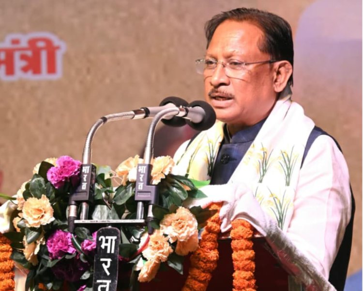 प्रेस लोकतंत्र का चौथा स्तंभ, पत्रकार लोकतंत्र के सच्चे सेनानी: मुख्यमंत्री साय