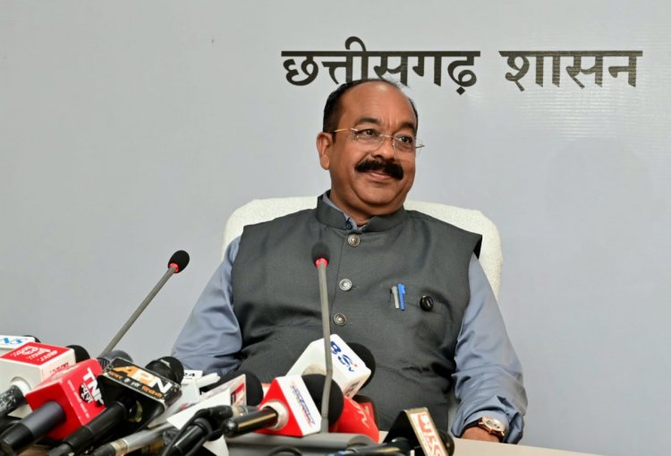 उप मुख्यमंत्री अरुण साव ने कैबिनेट की बैठक में लिए गए निर्णयों की जानकारी दी