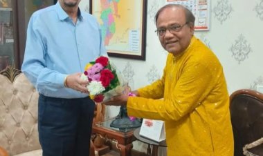 कुलपति प्रो. मनोज दयाल ने राज्यपाल से की सौजन्य भेंट  