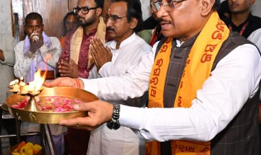 रायपुर : मुख्यमंत्री विष्णु देव साय ने जगन्नाथ मंदिर में की पूजा-अर्चना