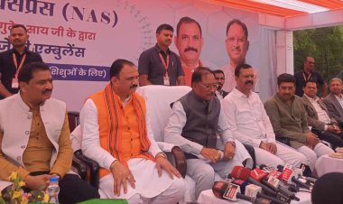 अब शहरी क्षेत्र में 15 मिनट में तो ग्रामीण क्षेत्रों में 30 मिनट में मिलेगी एंबुलेंस सेवा, मुख्यमंत्री साय ने 108 संजीवनी एक्सप्रेस की 375 नई एम्बुलेंस का किया लोकार्पण