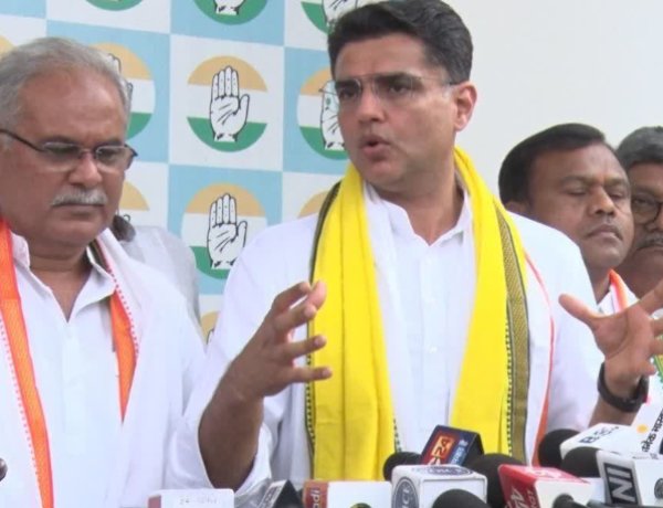 छत्तीसगढ़ कांग्रेस प्रभारी सचिन पायलट का बड़ा बयान, कहा- देश में ऐतिहासिक बेरोजगारी, किसान, LPG और अफीम के मुद्दे पर भी सरकार को घेरा
