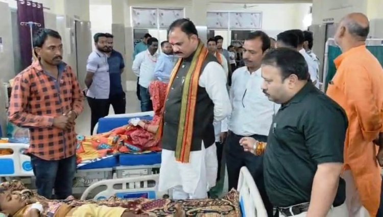 मरीजों की सेहत से समझौता नहीं' - स्वास्थ्य मंत्री श्याम बिहारी जायसवाल