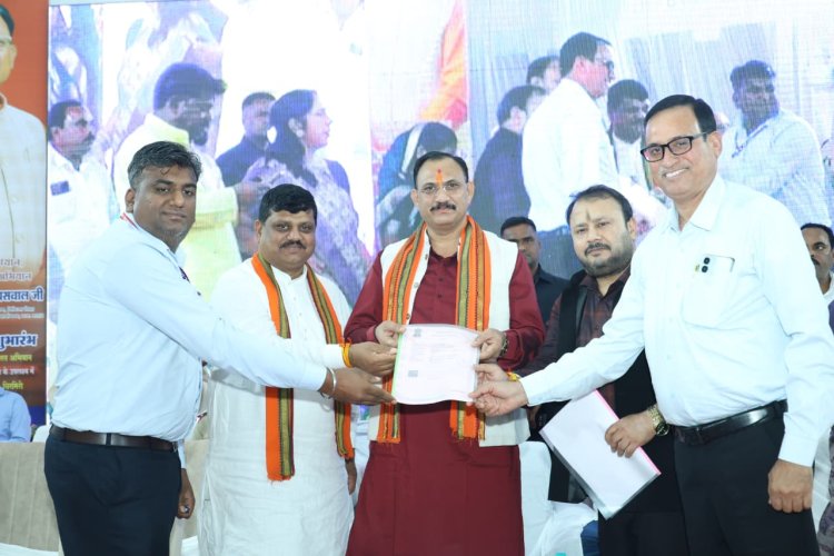 एमसीबी जिले से टीबी मुक्त भारत अभियान का स्वास्थ्य मंत्री श्याम बिहारी जायसवाल ने किया शुभारंभ  