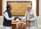 बस्तर 2.0 की शुरुआत : मुख्यमंत्री साय ने पीएम मोदी को दिया आमंत्रण, विकास का ब्लूप्रिंट सौंपा