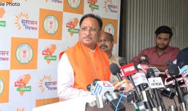 नक्सलवाद पर सीएम साय का कांग्रेस पर हमला, कहा – संवेदनशील मुद्दे पर राजनीति उचित नहीं, सुरक्षा बलों की तारीफ करे विपक्ष