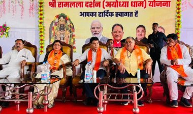 850 श्रद्धालुओं का दल रामलला एवं काशी विश्वनाथ के दर्शन हेतु अयोध्या एवं काशी रवाना  