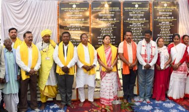 मंत्री नेताम ने डिंडो में 1154.45 लाख रुपये के विभिन्न विकास कार्यों का किया भूमिपूजन एवं शिलान्यास