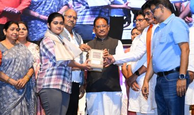 रायपुर : पंचायती राज संस्थाओं को सशक्त बनाकर विकसित भारत की नींव को मजबूत कर रही है हमारी सरकार : मुख्यमंत्री श्री विष्णु देव साय