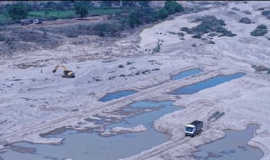 खनन क्षेत्रों में ड्रोन की निगरानी से खनिज संसाधन की सुरक्षा तथा राजस्व संरक्षण में मिल रही मदद