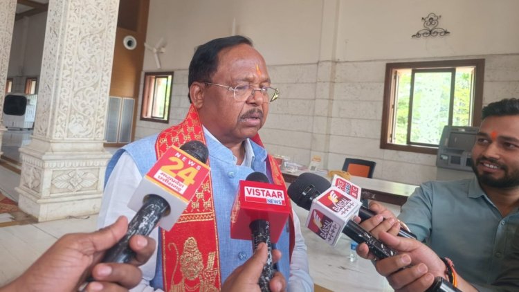 कृषि मंत्री रामविचार नेताम ने कहा – बजरंगबली की गदा कांग्रेस पर चल रही, पार्टी की विचारधारा समाप्ति की ओर