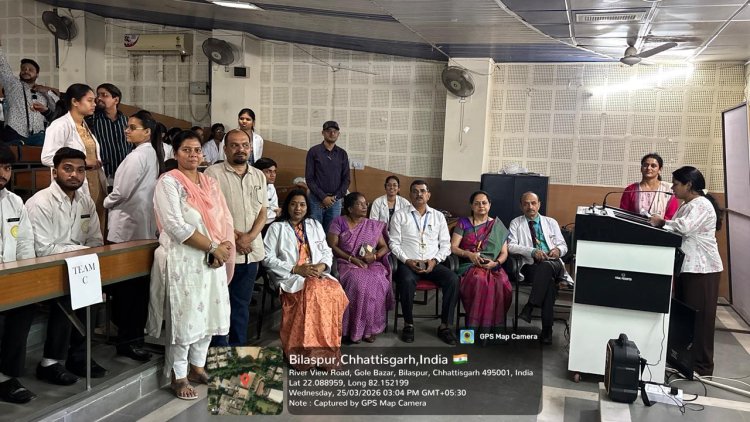 विश्व स्वास्थ्य दिवस पर सिम्स में “जेंडर फॉर हेल्थ” विषय पर आयोजन, 100 से अधिक छात्रों ने लिया भाग