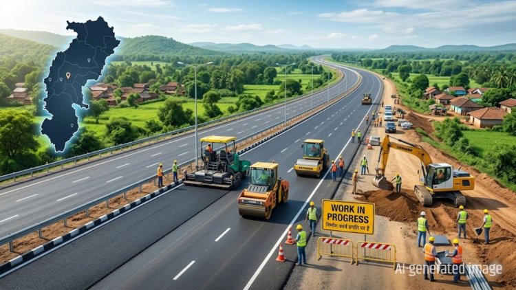 छत्तीसगढ़ के कई जिलों में बनेंगी 15 फोरलेन सड़कें, 90.5 किमी मार्ग के लिए 708 करोड़ रुपये स्वीकृत