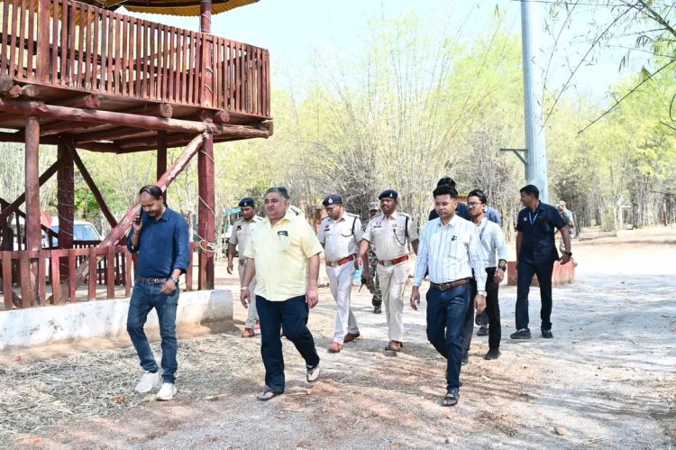 पर्यटन मंत्री राजेश अग्रवाल ने मयाली नेचर कैंप का किया निरीक्षण