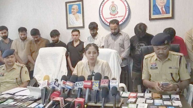 IPL में ऑनलाइन सट्टा खिलाने वाले गिरोह का भंडाफोड़ : 16 आरोपी गिरफ्तार, हिमाचल प्रदेश से चल रहा था नेटवर्क, 50 लाख से अधिक का इलेक्ट्रॉनिक सामान जब्त