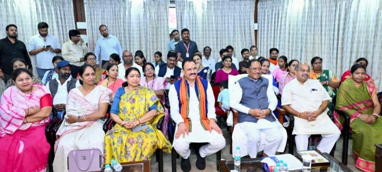 महिला आरक्षण से आधी आबादी को मिलेगा उनका पूरा हक, निर्णय प्रक्रिया में बढ़ेगी भागीदारी - मुख्यमंत्री विष्णुदेव साय  