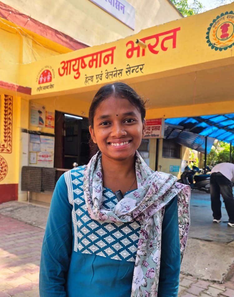 रायपुर : पहाड़ी कोरवा बेटी शाम कुमारी के सपनों को मिले पंख