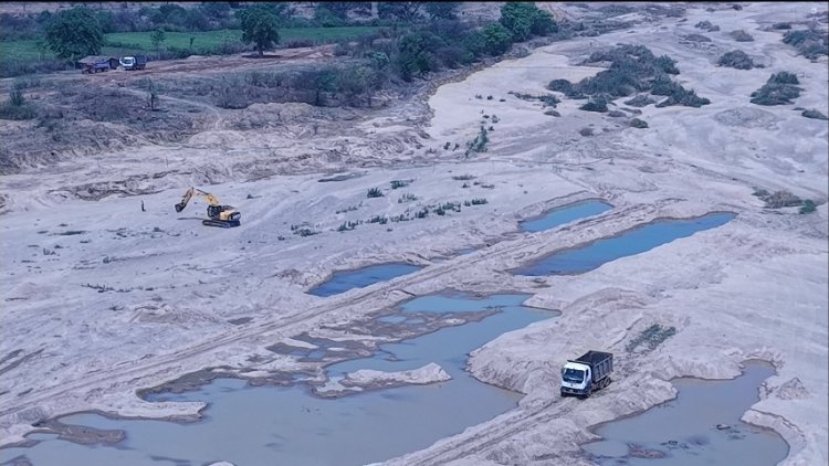 खनन क्षेत्रों में ड्रोन की निगरानी से खनिज संसाधन की सुरक्षा तथा राजस्व संरक्षण में मिल रही मदद