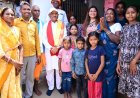 एक ग्रामीण का न्योता, मुख्यमंत्री का अपनापन - प्रधानमंत्री आवास से साकार हुआ सपना, मुख्यमंत्री ने कराया गृह प्रवेश,,