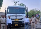 रायपुर : रेत के अवैध परिवहन पर बड़ी कार्रवाई, 6 हाइवा और 3 ट्रैक्टर जब्त